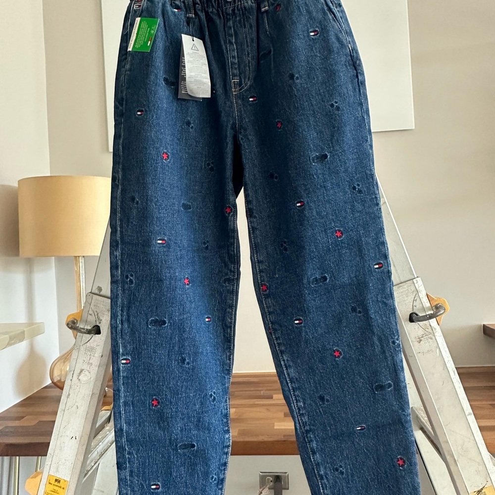 Tommy Hilfiger Distressed Blue Denim Jeans